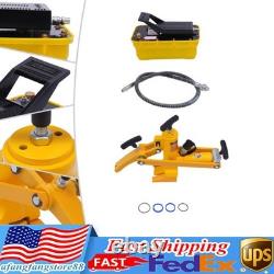 10000LBS Heavy Duty Tractor Truck Hydraulic Bead Breaker Tire Changer +Foot Pump
