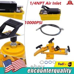 10000LBS Heavy Duty Tractor Truck Hydraulic Bead Breaker Tire Changer +Foot Pump