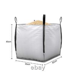 100 Builders Bulk Bags 1 Tonne FIBC Jumbo Dumpy Bags Garden Waste Heavy Duty