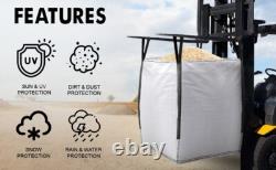 100 Builders Bulk Bags 1 Tonne FIBC Jumbo Dumpy Bags Garden Waste Heavy Duty