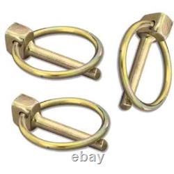 10PK Lynch Pins with Rings 7/16 x 1-3/4 Heavy Duty Tractor & Trailer Pins 10PK Lynch Pins with Rings 7/16 x 1-3/4 Heavy Duty Tractor & Trailer Pins
