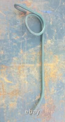 10 HEAVY DUTY GREEN FOLLOWING HARROW TINES 530mm x 12.5mm