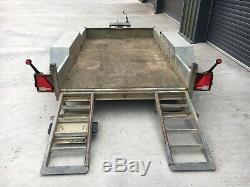 10x6 Indespension Plant Trailer, Digger, Mini Digger, Excavator, Heavy Duty Tyre