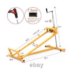 1200LBS Heavy-Duty Lawn Tractor Lift & Riding Mower Lift Jack, 3 Mins Quick S