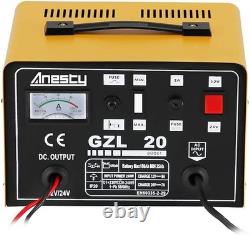 12V/24V 20A Car Battery Charger Heavy Duty for Cars Vans Tractors Lead-Acid