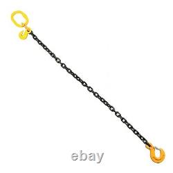 12 Tonne 6 Metre Heavy Duty Recovery Tow Chain with Shortener Winch Farm Tractor