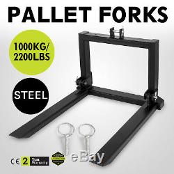 1T Pallet Forks Tines full steel heavy duty 3 point linkage