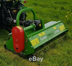 1.05m (3ft4) Brand New Compact Heavy Duty Flail Mower for compact tractors
