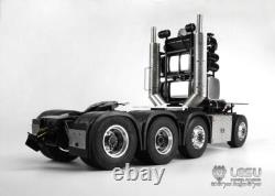 1/14 LESU RC Tractor Truck 88 Metal Heavy-Duty Chassis Equipment Rack Servo