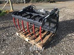 1.2M Heavy Duty New Tractor Loader Muck Grab Euro 8