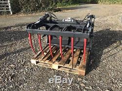 1.2M Heavy Duty New Tractor Loader Muck Grab Euro 8