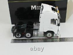 1/32 MARGE MODELS VOLVO FH16 6x2 Heavy Duty Truck Tractor 750 White Diecast