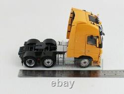 1/32 MARGE MODELS VOLVO FH16 6x2 Heavy Duty Truck Tractor 750 YELLOW Diecast