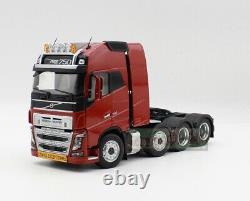 1/32 MARGE MODELS VOLVO FH16 8x4 Heavy Duty Truck Tractor 750 Red Diecast