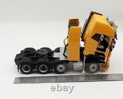 1/32 MARGE MODELS VOLVO FH16 8x4 Heavy Duty Truck Tractor 750 Yellow Diecast