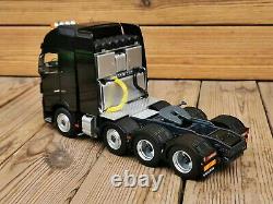 1/32 Scale Volvo FH16 750 Heavy Duty Truck Tractor Black Diecast Model Toy Model