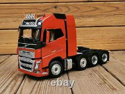 1/32 Scale Volvo FH16 750 Heavy Duty Truck Tractor Red Diecast Model Toy Model