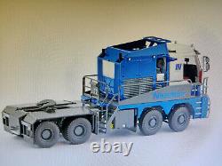 1/50 Tonkin Nicolas Tractomas 4-Axle Truck Tii Group Heavy Duty Tractor Blue