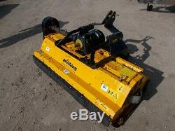 1.6m Muthing Pto Tractor Mounted Flail Topper Paddock Heavy Duty Mower