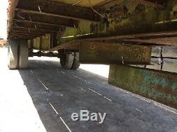 28ft Artic Bale Flatbed Trailer good heavy duty chassis with plenty of metal