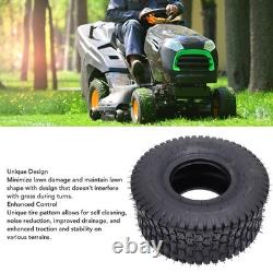 2Pcs 15x6.00-6 Tire 570 Lbs Load 4 Ply Heavy Duty Garden Tractor Tyre Tubeless