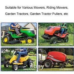 2Pcs 15x6.00-6 Tire 570 Lbs Load 4 Ply Heavy Duty Garden Tractor Tyre Tubeless