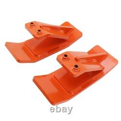 2Pcs Tractor Bucket Or Protector Heavy Duty Steel Attachment Tamer Buckets Ski
