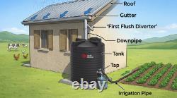 2,000L Heavy Duty Industrial Water Tank Commercial Liquids Storage Container IBC