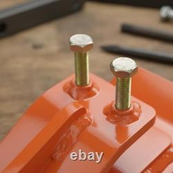 2 Pieces Tractor Loader Scoop Protector Heavy Duty Steel Bolt on Loader Scoop