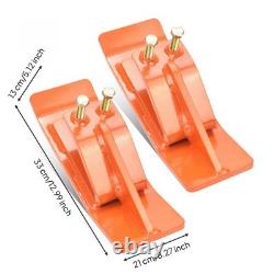 2 Pieces Tractor Loader Scoop Protector Heavy Duty Steel Bolt on Loader Scoop