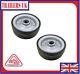 2 X Finishing Mower Wheels Tractor Mounted 3 Blade Mower Replacement 205 X 75mm