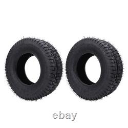2pcs 16x6.50-8 Tires Heavy Duty 4Ply Tubeless Garden Tractor Tyre For