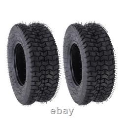 2pcs 16x6.50-8 Tires Heavy Duty 4Ply Tubeless Garden Tractor Tyre For