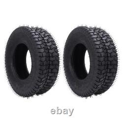 2pcs 16x6.50-8 Tires Heavy Duty 4Ply Tubeless Garden Tractor Tyre For
