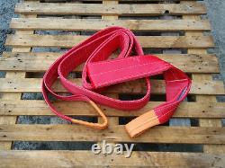 35 Tonne Lorry Tow Strap Rope 5mtr Heavy Duty Recovery Tractor Tow Chain Sling