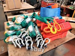 35 Tonne Lorry Tow Strap Rope 5mtr Heavy Duty Recovery Tractor Tow Chain Sling