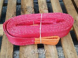 35 Tonne Lorry Tow Strap Rope 5mtr Heavy Duty Recovery Tractor Tow Chain Sling