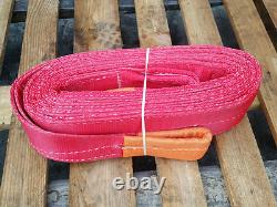 35 Tonne Lorry Tow Strap Rope 5mtr Heavy Duty Recovery Tractor Tow Chain Sling