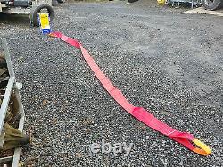 35 Tonne Tow Strap Rope 5mtr Heavy Duty Recovery Lorry Tractor Tow Chain Sling