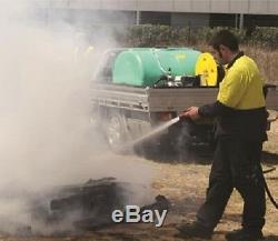 36M Heavy Duty Fire Fighting Hose Reel Nozzle Fighter Water Rapid Spray