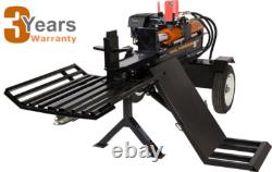 37 Ton Towable Log Splitter with Lifting Table Petrol Or Diesel