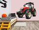 3d Tractor N26 Car Wallpaper Mural Poster Transport Wall Stickers Amy