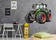 3d Tractor O23 Car Wallpaper Mural Poster Transport Wall Stickers Amy