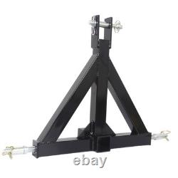 3Point 2 inch Receiver Drawbar Hitch Adapter, Heavy Duty Tractor Drawbar Hitch