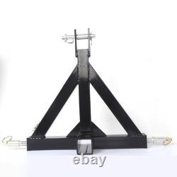 3Point 2 inch Receiver Drawbar Hitch Adapter, Heavy Duty Tractor Drawbar Hitch