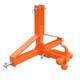 3 Point Hitch Trailer Receiver With 3 Tow Balls 2in Class 1 Tractor Heavy Duty