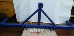 3 Point Linkage Cat 2/3 Tractor Mount Tow Farm Agri. Rollers Harrows Heavy Duty