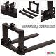 3 Point Linkage Pallet Forks Tractor Attachment Lifting Steel 1000kg Heavy Duty