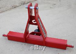 3 Point Linkage Tow Hitch / Towbar Headstock, Heavy Duty Category 2, with Tow Ba