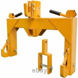 3 Point Quick Hitch Adapter Attachment 3000lb For Category 1 Tractor Heavy Duty